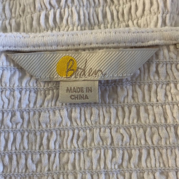 Boden smocked puff sleeve crop top - Picture 6 of 8